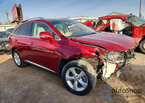 2010 Lexus Rx 350 из США, поврежденный, VIN 2T2BK1BA8AC077118